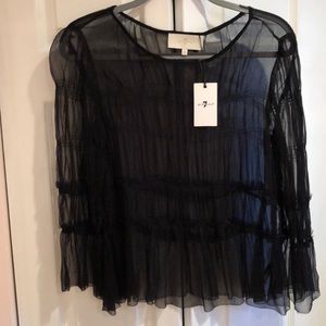 Brand new, 7 for all Man Kind gauzy shirt